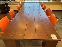 Kantinetafel met stoelen - afbeelding 4 van  6