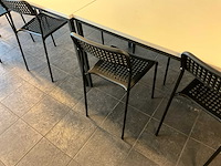 Kantinetafel plus stoelen (2x) - afbeelding 3 van  4