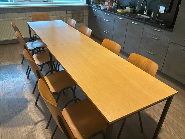 Kantinetafel / stoelen - afbeelding 2 van  5