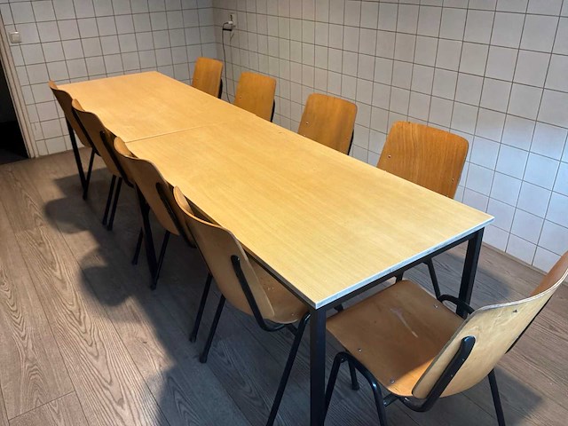 Kantinetafel / stoelen - afbeelding 3 van  5