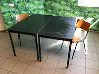 Kantinetafel + stoelen - afbeelding 1 van  9