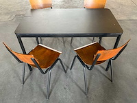 Kantinetafel + stoelen - afbeelding 3 van  4