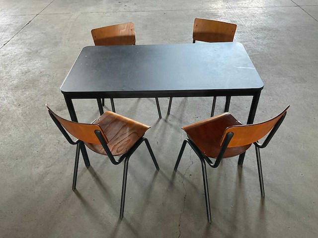 Kantinetafel + stoelen - afbeelding 4 van  4