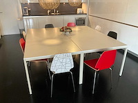 Kantinetafels met 8 stoelen - afbeelding 1 van  2