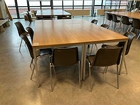 Kantinetafels met stoelen - afbeelding 11 van  18