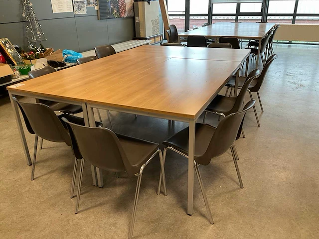 Kantinetafels met stoelen - afbeelding 13 van  18