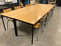 Kantinetafels met stoelen - afbeelding 7 van  12
