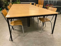 Kantinetafels met stoelen - afbeelding 9 van  12