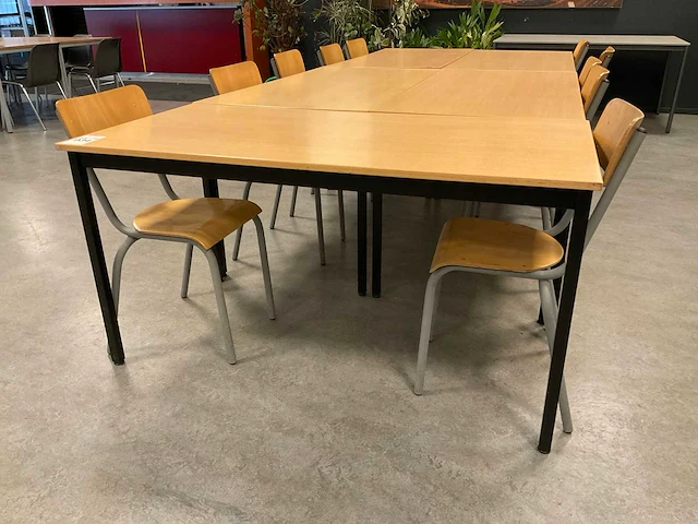 Kantinetafels met stoelen - afbeelding 10 van  12