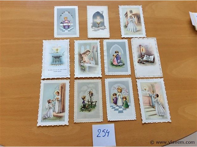 Kantkaart communie - afbeelding 1 van  4