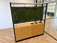 Kantoor roomdivider 188x45x200 cm