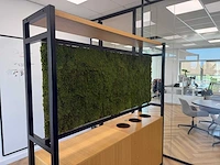 Kantoor roomdivider 188x45x200 cm - afbeelding 8 van  15