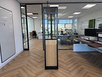 Kantoor roomdivider 188x45x200 cm - afbeelding 13 van  15