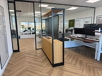 Kantoor roomdivider 188x45x200 cm - afbeelding 14 van  15