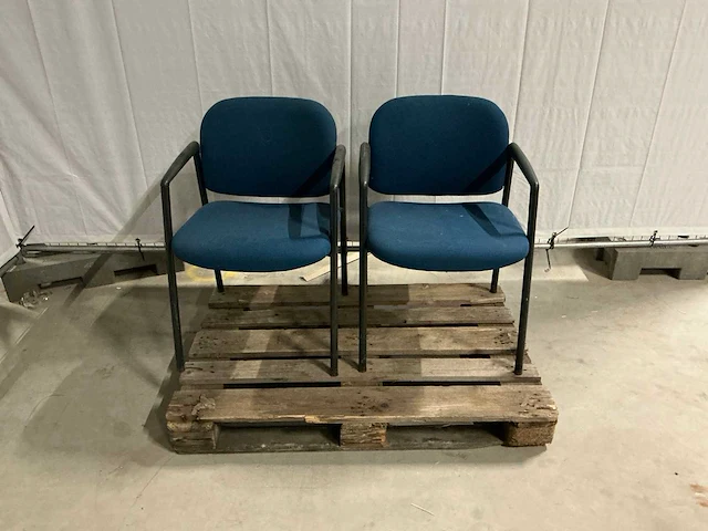 Kantoor stoelen (2x) - afbeelding 1 van  4