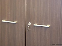 Kantoorkast incl. sleutels, 4-deurs - 180x46x160cm - afbeelding 2 van  5
