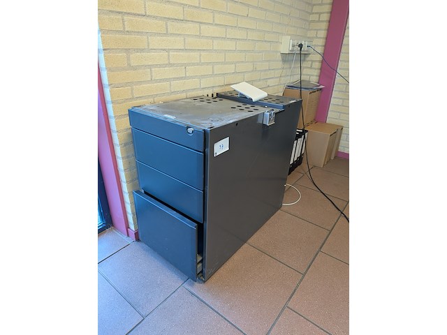 Kantoorkast met stelling en ladeblok - afbeelding 5 van  11