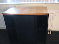 Kantoorkast v.v. schuifdeuren