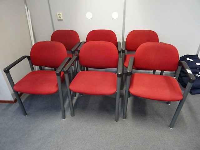 Kantoorstoel (6x) - afbeelding 1 van  1