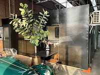 Kantoorunit 20ft v.v. aircounit, 2 loopdeuren, 5 ramen, schakelkast - afbeelding 1 van  7