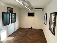 Kantoorunit 20ft v.v. aircounit, 2 loopdeuren, 5 ramen, schakelkast - afbeelding 5 van  7