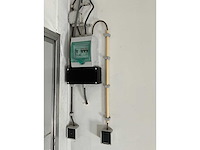 Kantoorunit 20ft v.v. aircounit, 2 loopdeuren, 5 ramen, schakelkast - afbeelding 6 van  7