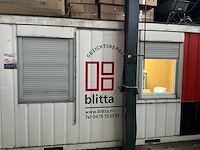 Kantoorunit 20ft. v.v. ramen + rolluik - afbeelding 3 van  8