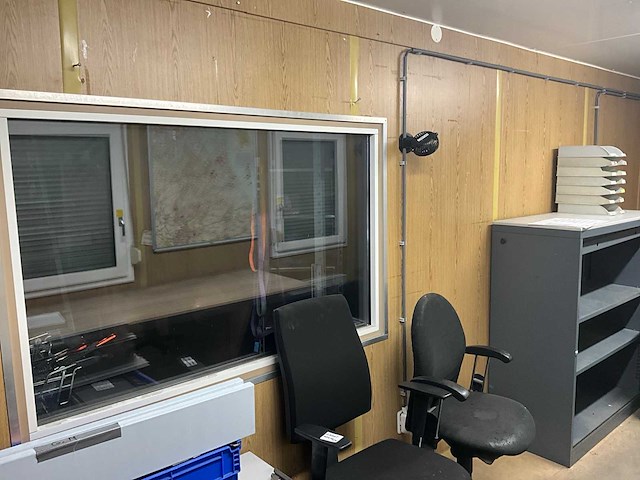 Kantoorunit 20ft. v.v. ramen + rolluik - afbeelding 7 van  8