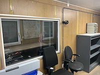 Kantoorunit 20ft. v.v. ramen + rolluik - afbeelding 7 van  8