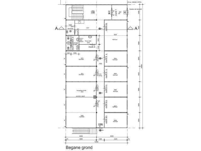 Kantoorunit (ca. 1676 m2) - afbeelding 14 van  79