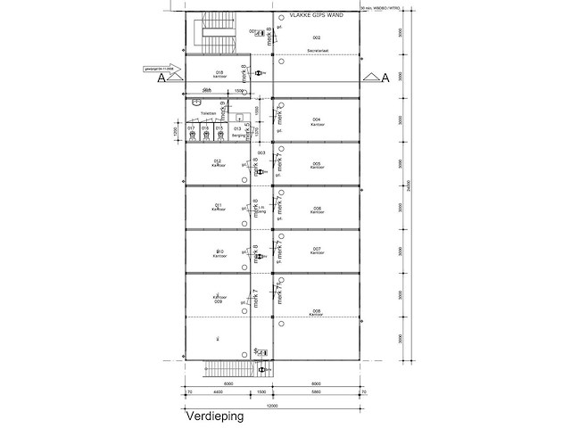 Kantoorunit (ca. 1676 m2) - afbeelding 15 van  79