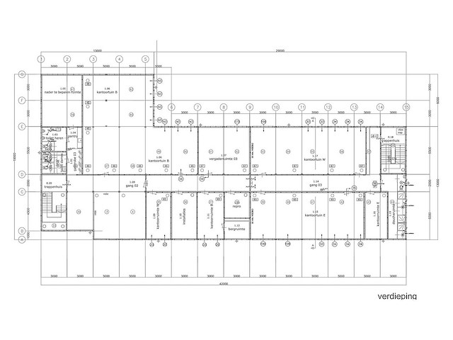 Kantoorunit (ca. 1676 m2) - afbeelding 45 van  79