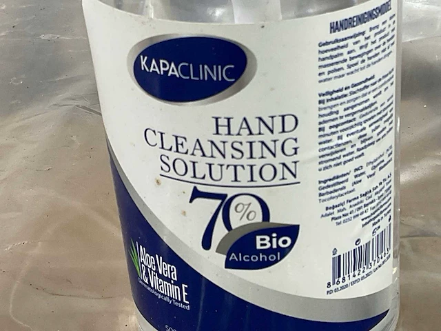 Kapaclinic - desinfecterende handgel - afbeelding 3 van  6