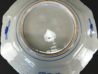 Kapitale (diam 46cm) 19de eeuws octogonale japanse arita-schotel - afbeelding 5 van  5