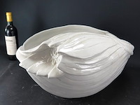 Kapitale porseleinen schaal/pot - afbeelding 1 van  5