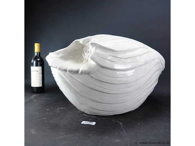 Kapitale porseleinen schaal/pot - afbeelding 2 van  5