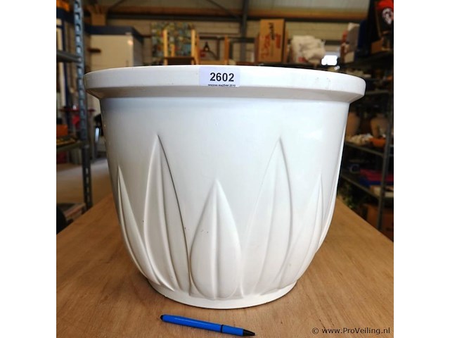 Kapitale w. germany aardewerk bloempot - afbeelding 2 van  5