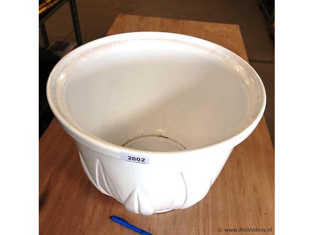 Kapitale w. germany aardewerk bloempot - afbeelding 3 van  5