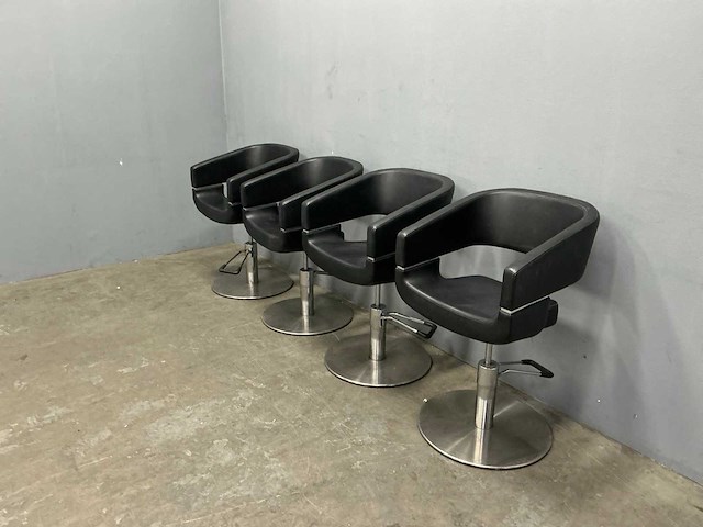 Kapper stoel (4x) - afbeelding 1 van  7