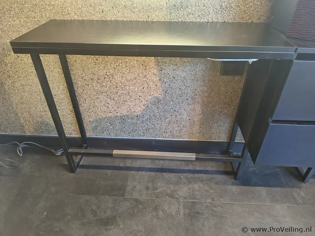 Kappers wandkaptafel incl. föhnhouder - afbeelding 5 van  5