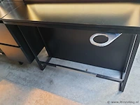 Kappers wandkaptafel incl. föhnhouder - afbeelding 3 van  3