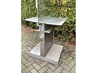 Kappersmeubel rvs - afbeelding 4 van  12