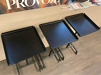 Kapperstools onverwoestbaar werkstation (2x) - afbeelding 2 van  4
