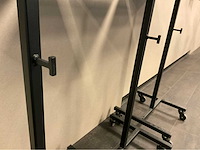 Kapperstools onverwoestbaar werkstation (2x) - afbeelding 3 van  4