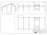 Kapschuur - staalconstructie 12 x 25 meter (300m2) - afbeelding 11 van  19