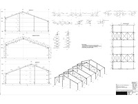 Kapschuur - staalconstructie 15 x 30 meter (450m2) - afbeelding 12 van  18