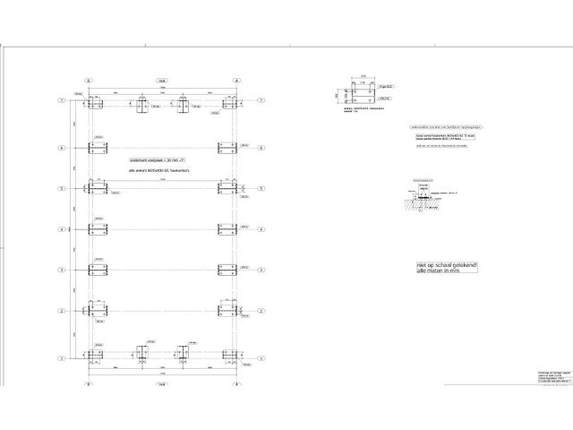 Kapschuur - staalconstructie 15 x 30 meter (450m2) - afbeelding 2 van  4