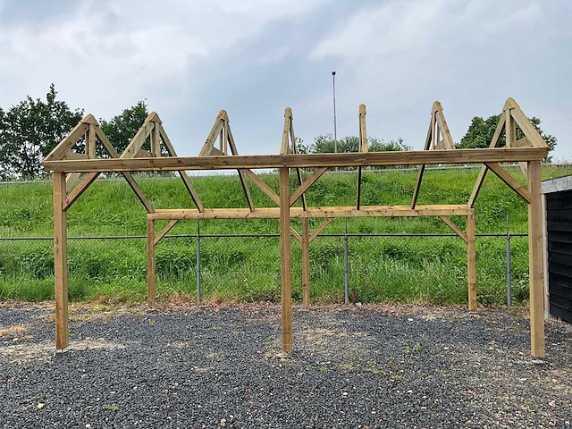 Kapschuur constructie - 900x300x322 cm - afbeelding 3 van  8