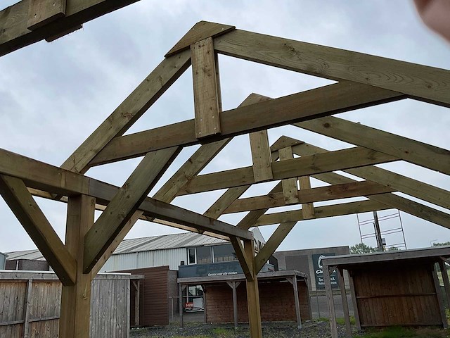 Kapschuur constructie - 900x300x322 cm - afbeelding 5 van  8