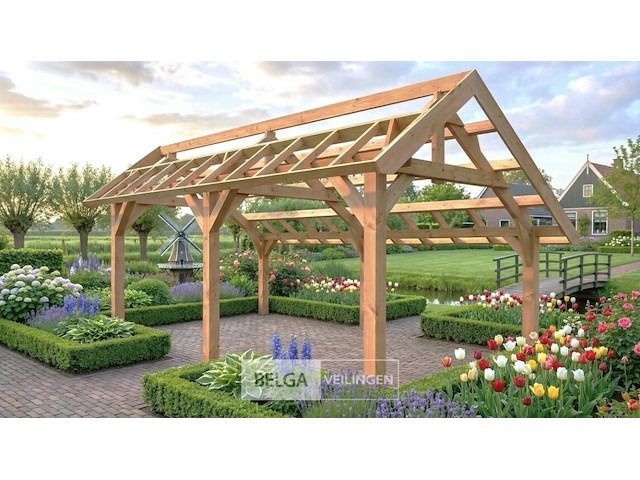 Kapschuur douglas afm 1260x360x325cm bxdxh in cm - afbeelding 1 van  14